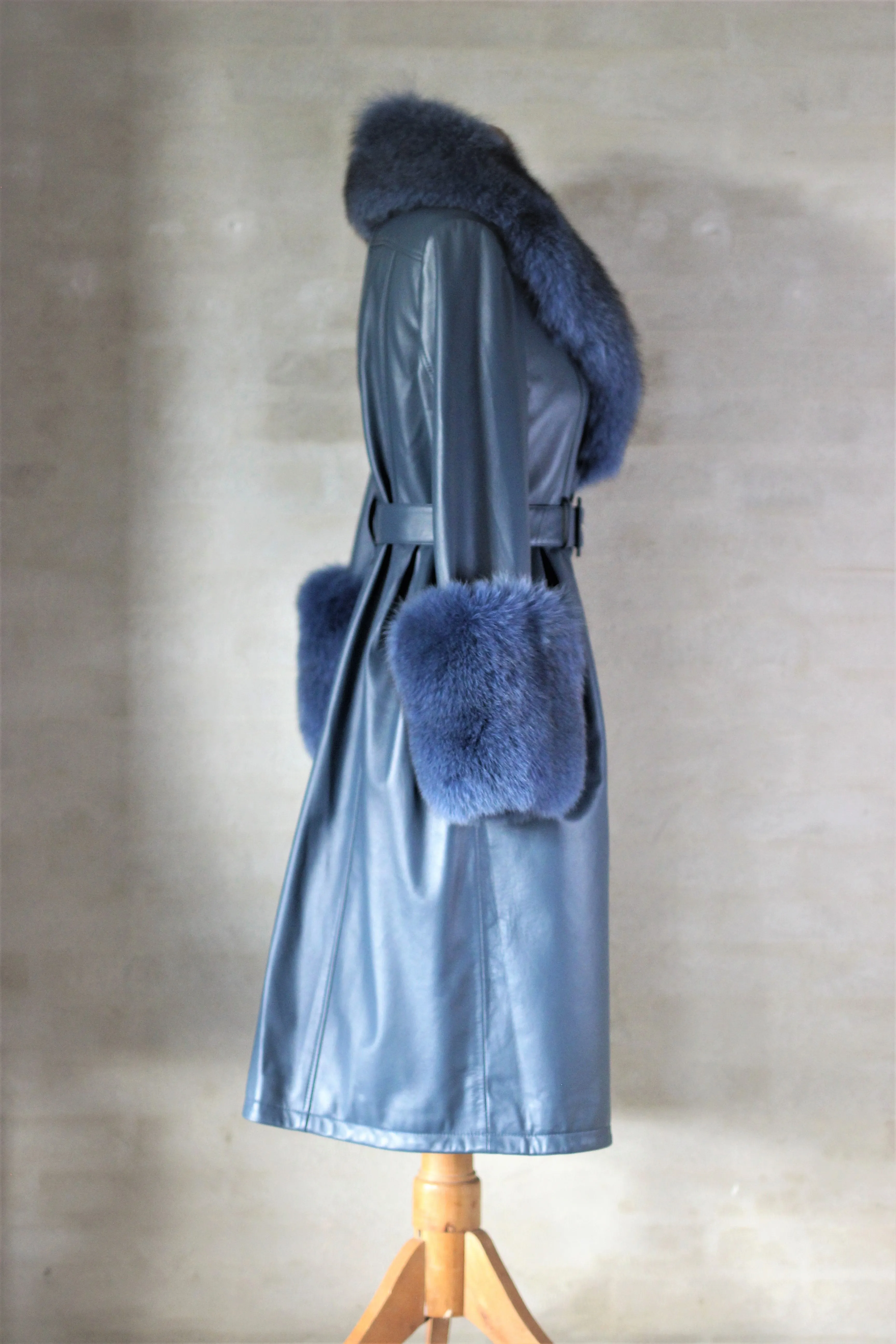 LAURA Trench Coat Dark Blue PRE-ORDER