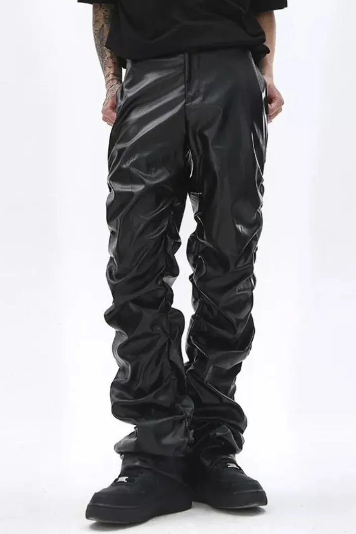 Leather Pants Cargo