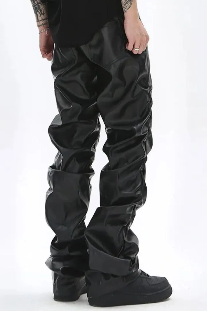 Leather Pants Cargo