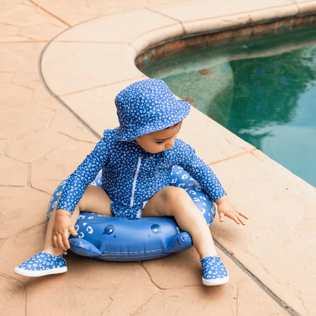 Leopard | Blue Water Shoes - Size 19-32