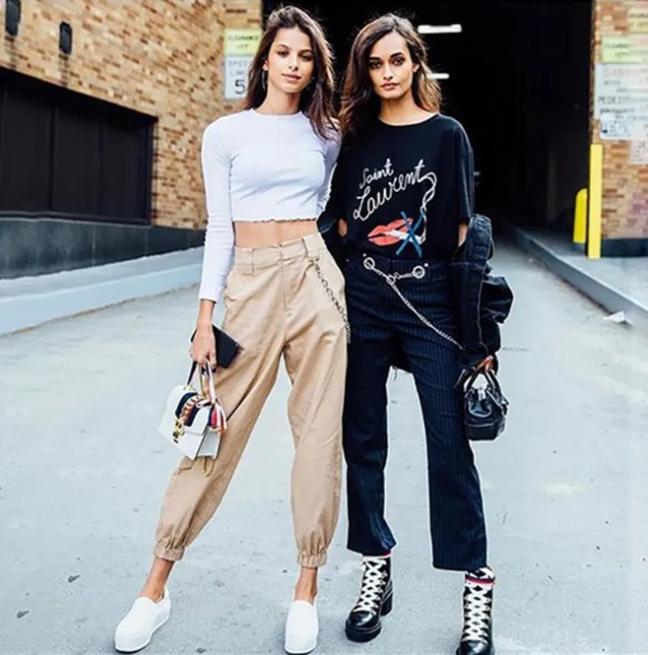 Loose Cargo Sweatpants