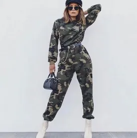 Loose Cargo Sweatpants