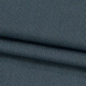 Medium Weight Denim Sea Blue Micro Stripes