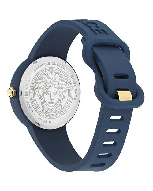 Medusa Pop watch, 39 mm Versace, Blue