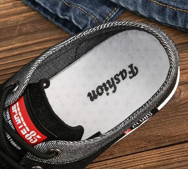 Men Casual Lace-up Canvas - Lazy Shoes  for Outdoor