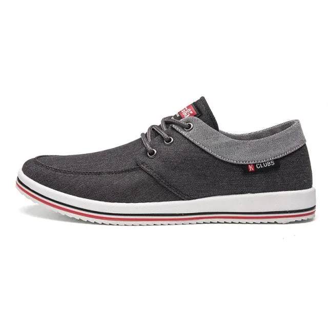 Men Casual Lace-up Canvas - Lazy Shoes  for Outdoor