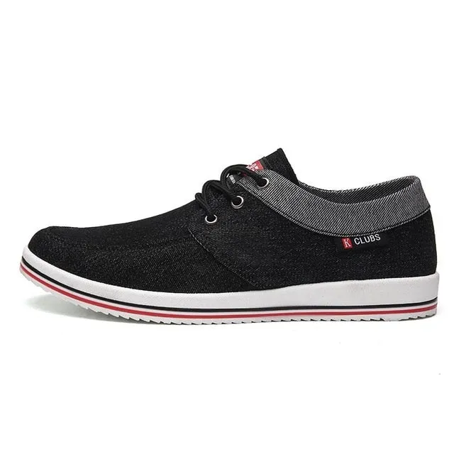 Men Casual Lace-up Canvas - Lazy Shoes  for Outdoor