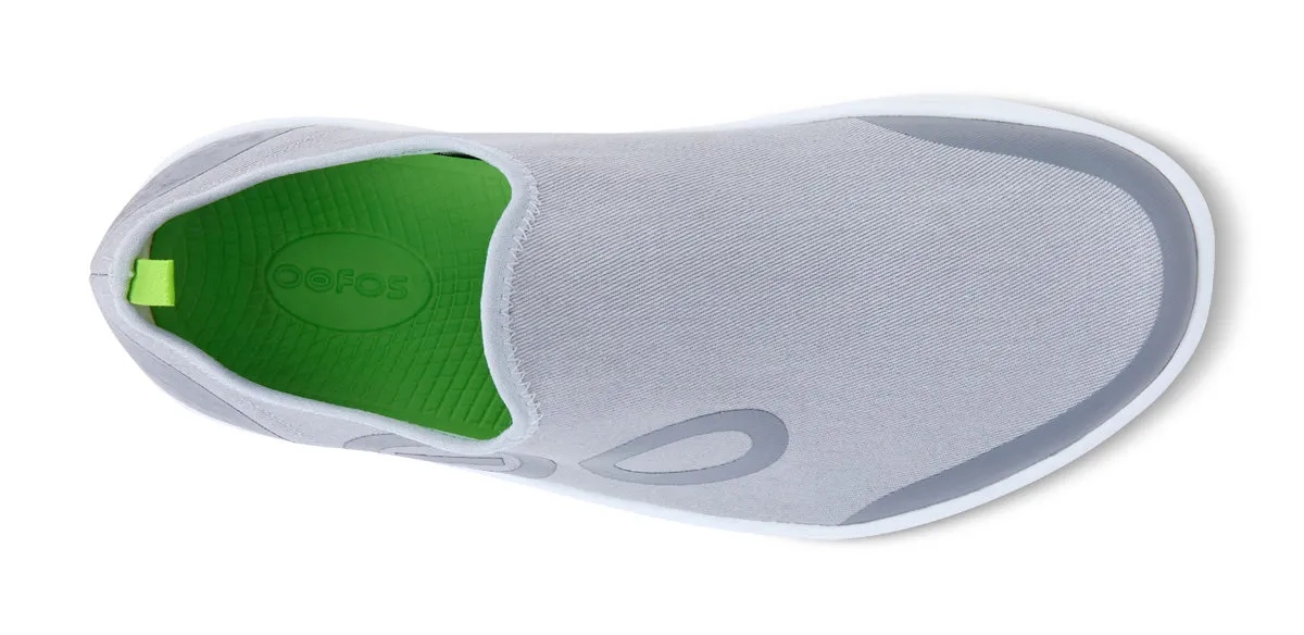 Men's OOmg eeZee Low Shoe - White Gray (SALE)
