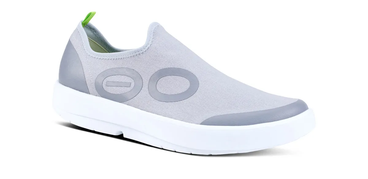 Men's OOmg eeZee Low Shoe - White Gray (SALE)