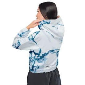 MM Flag Marble- Women’s cropped windbreaker