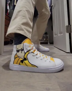 Mr. Dandy Men’s high top canvas shoes