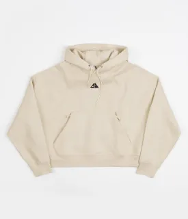 Nike ACG Womens Tuff Knit Hoodie - Sanddrift / Summit White / Off Noir