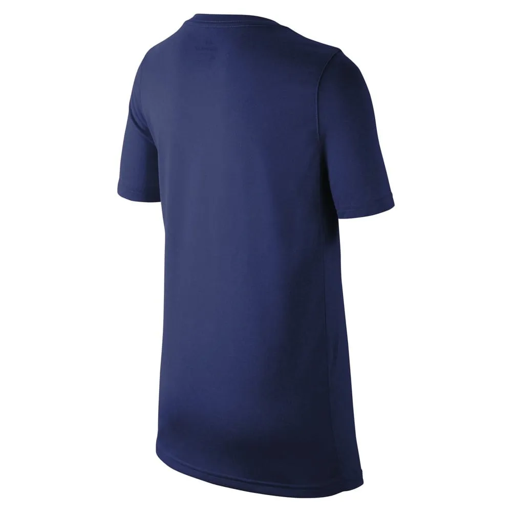 Nike Dri-Fit Legend Can't Pause My Game Blue Boy's Training Shirt