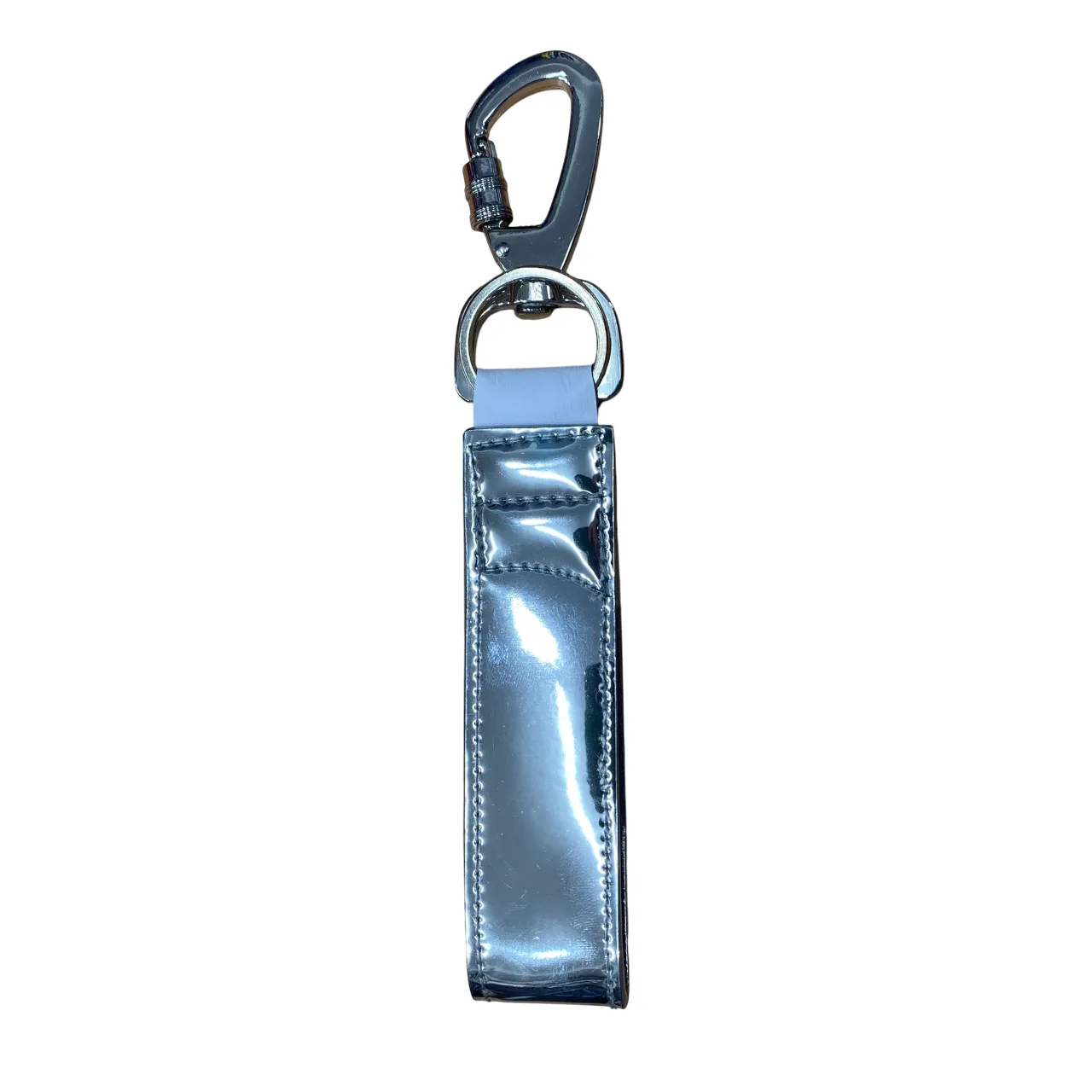 Nike Portachiavi Premium Key Holder Crome N10119820130 bianco-argento