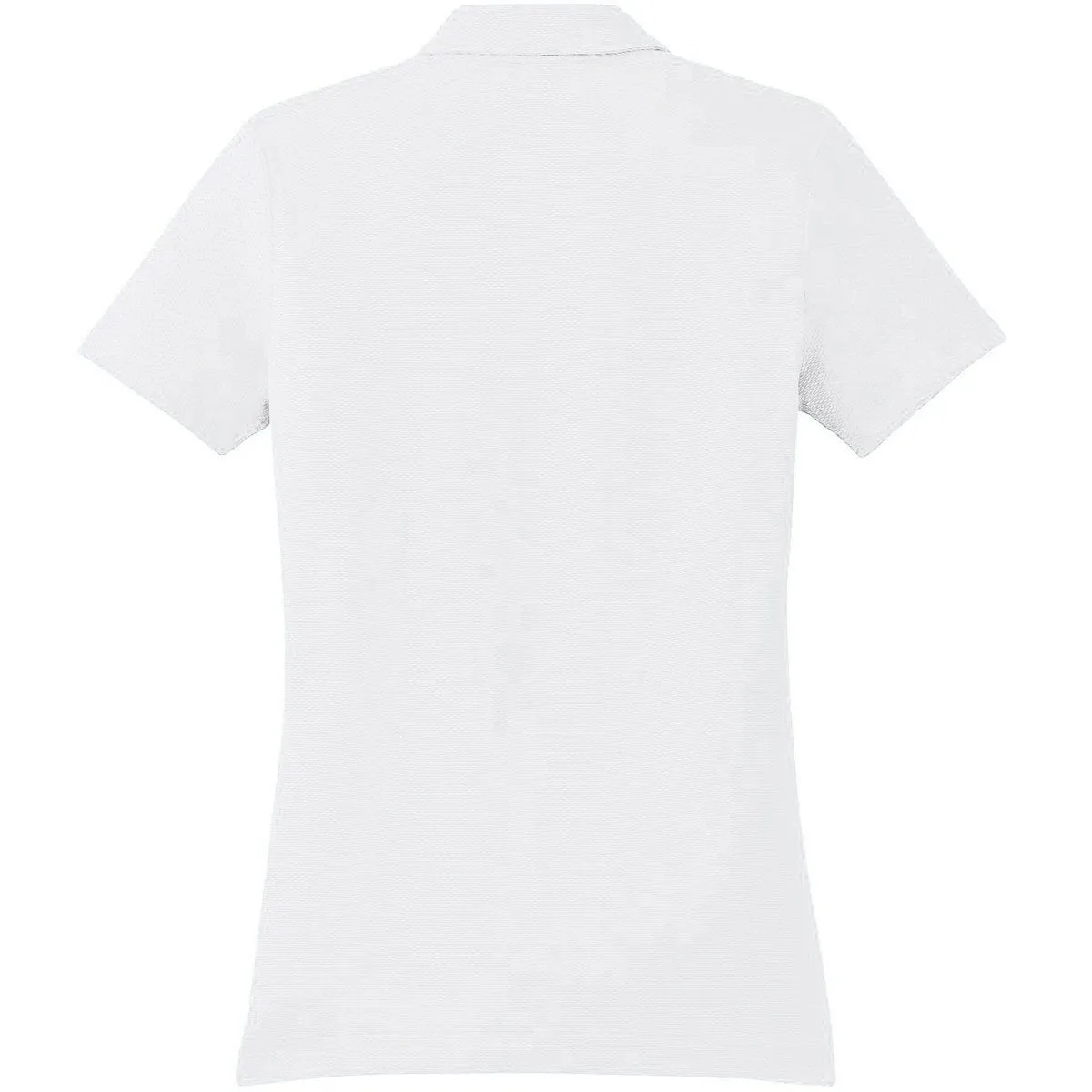 Nike Women's White Sphere Dry Short Sleeve Diamond Polo