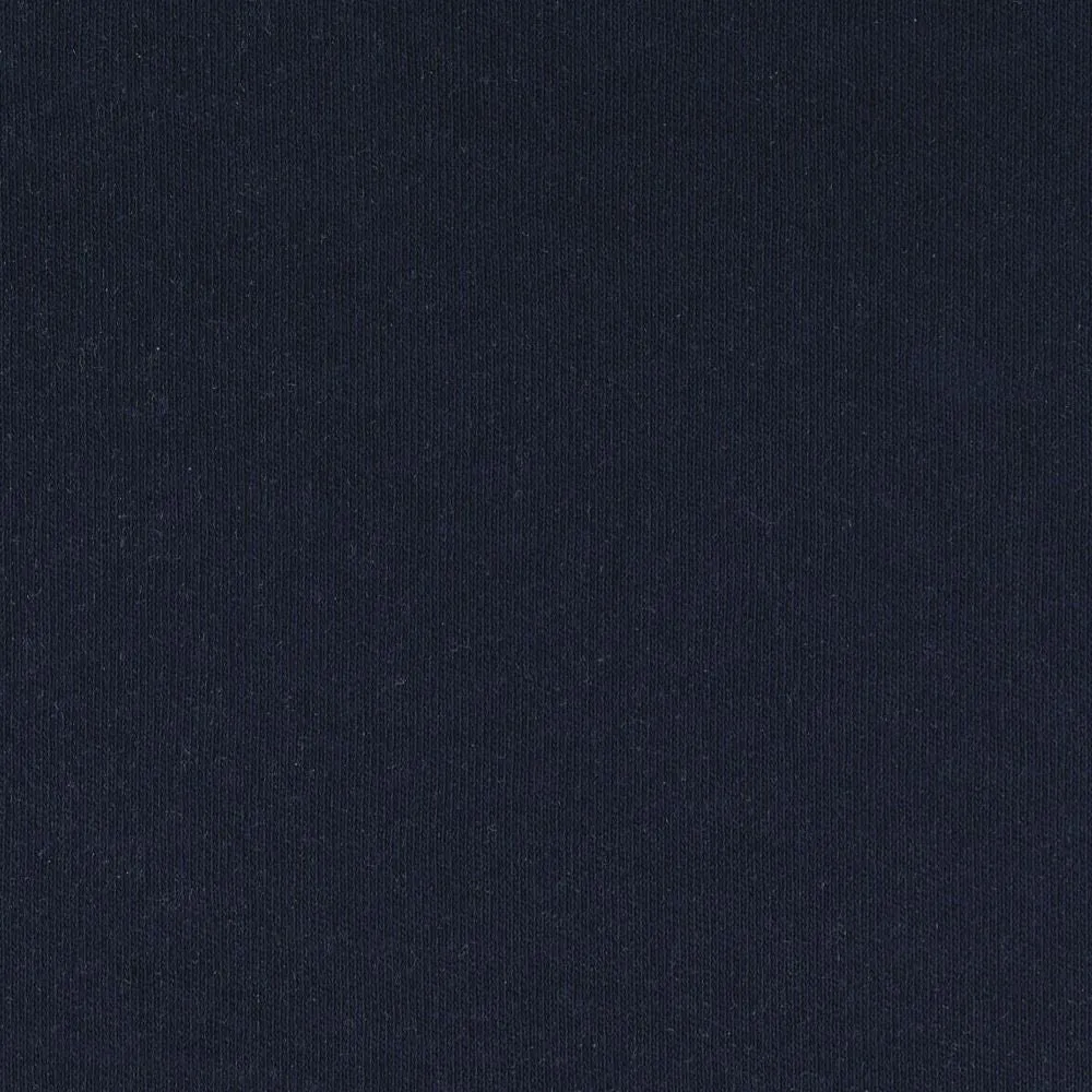 Peruvian Pima Cotton Mock Turtleneck in Midnight by Scott Barber