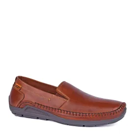 Pikolinos Azores 06H-5303 Mens Cuero Brown Leather Slip On Shoes