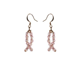 Pink Swarovski Earrings