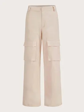 Plain Flap Pocket Cargo Pants