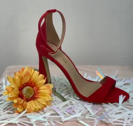 Plus red shoes