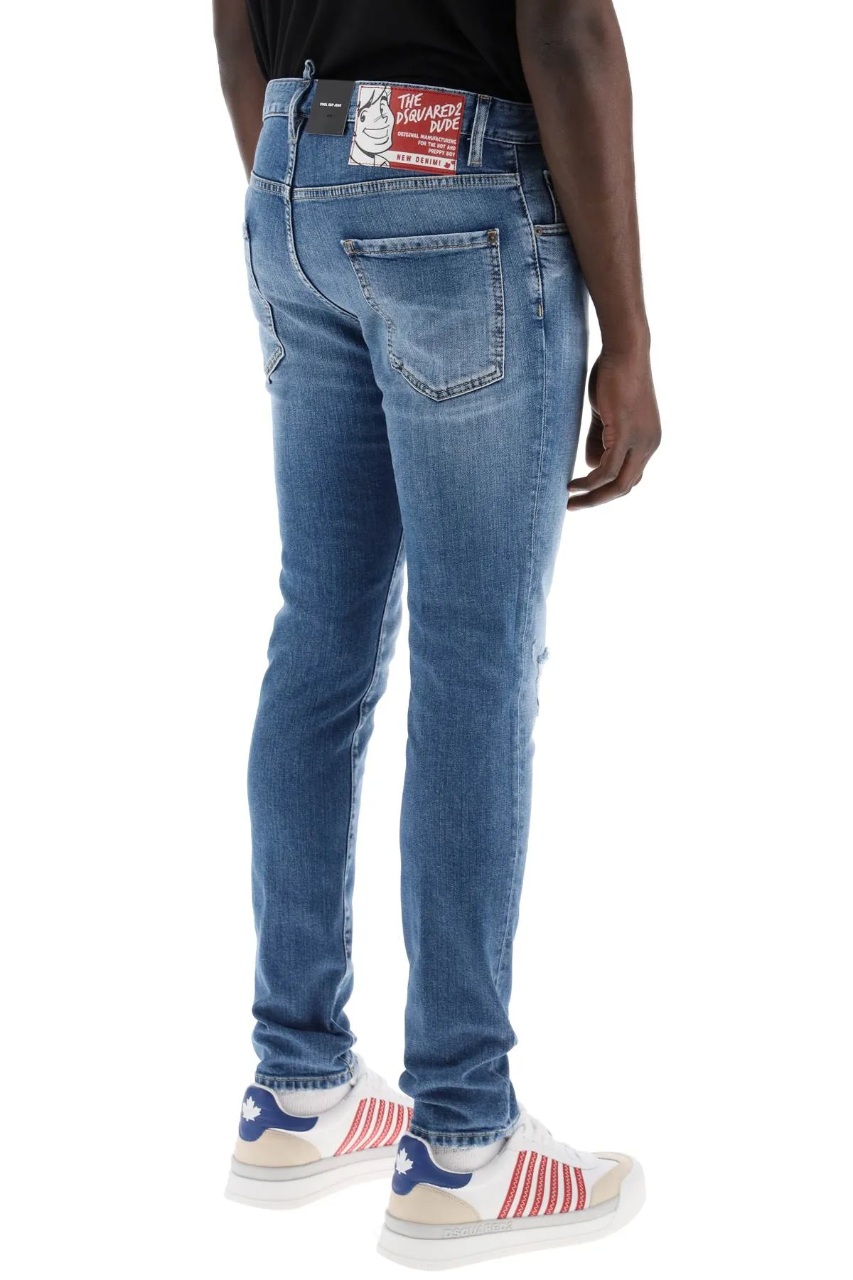 "medium preppy wash cool guy jeans for
