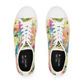 Spring Floral Women's Low Top Sneakers