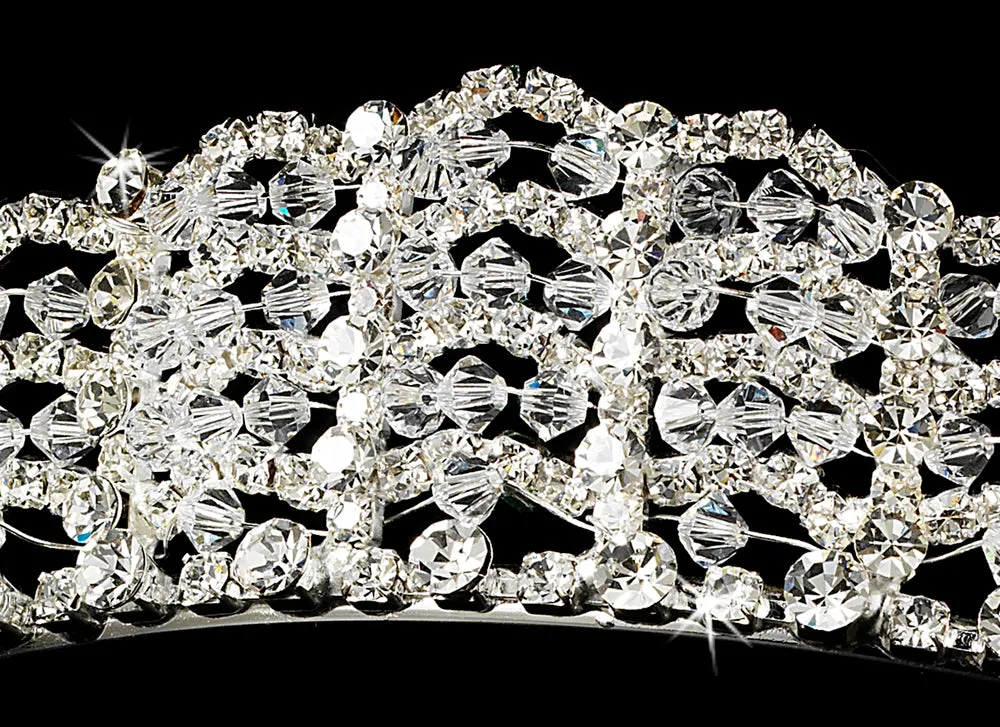 Stunning Swarovski Crystal Bridal Tiara Crown