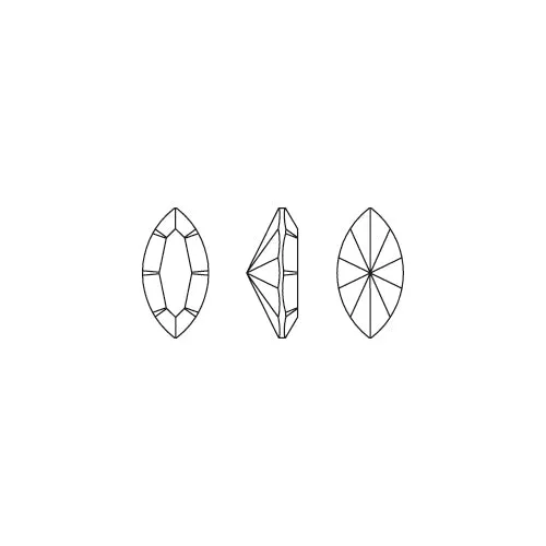 Swarovski 4228 navette fancy stone crystal 10x5mm (2)