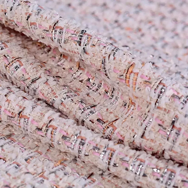The Light Denim Jacket / Tweed Light Pink