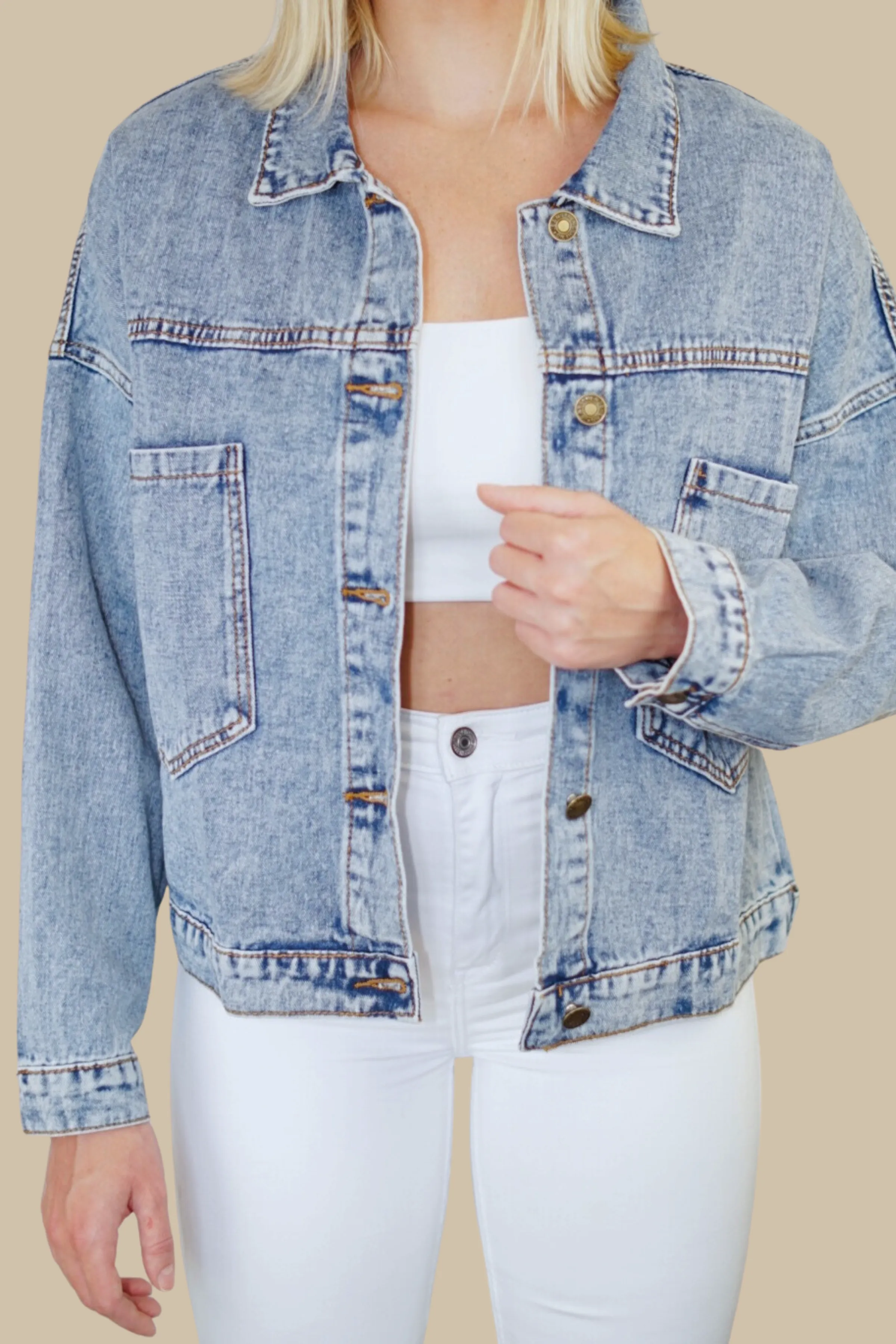 The One Where She Gets Married Denim Jacket