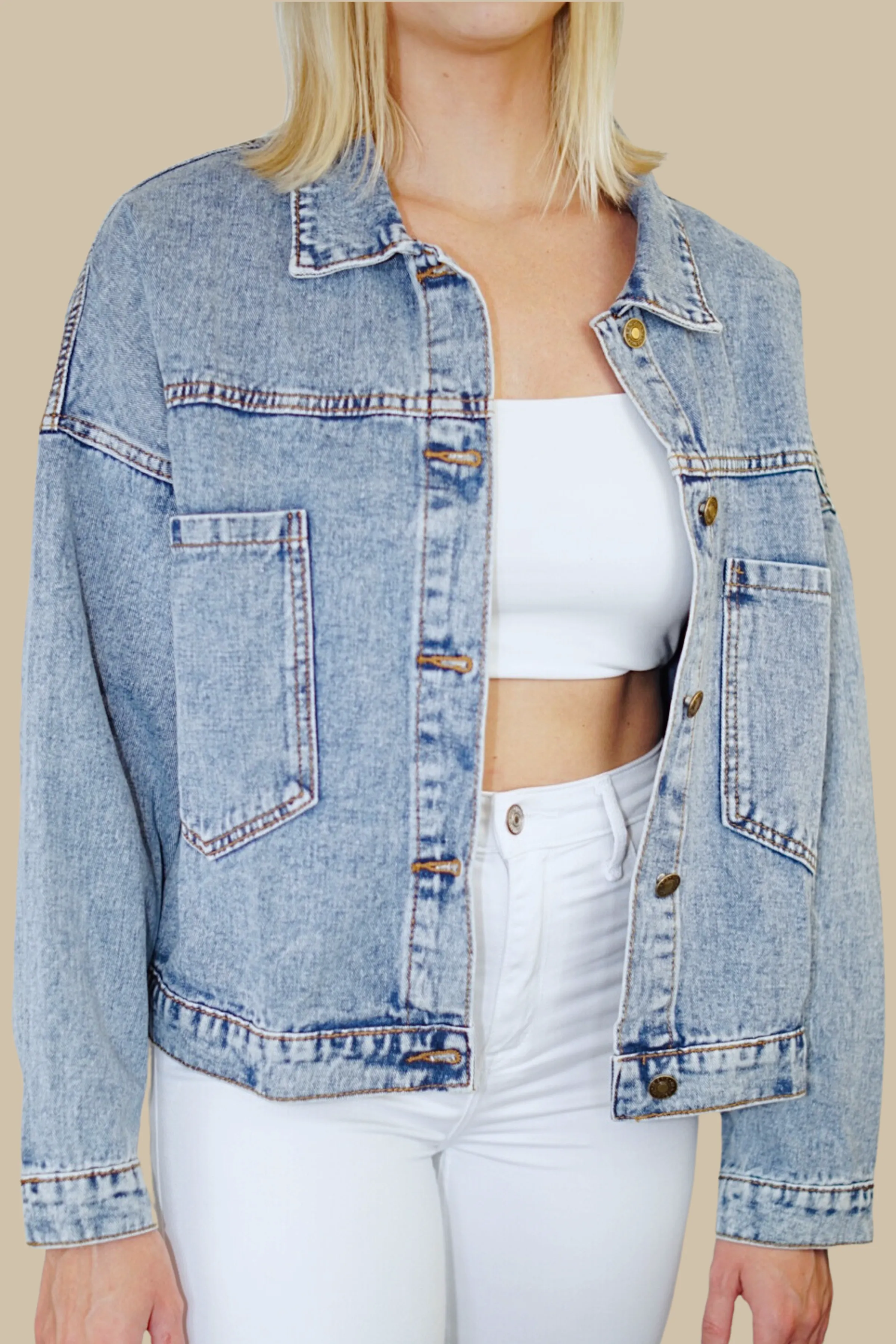 The One Where She Gets Married Denim Jacket