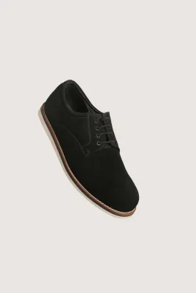 Tie Lace-Up Suede Leather Shoes