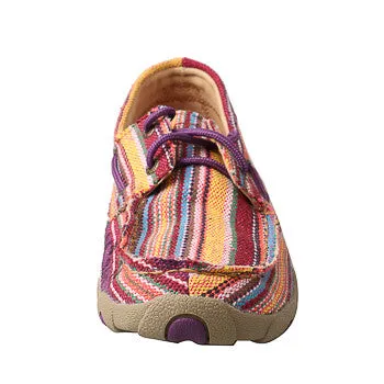 Twisted X Women's Purple Serape Canvas Shoe