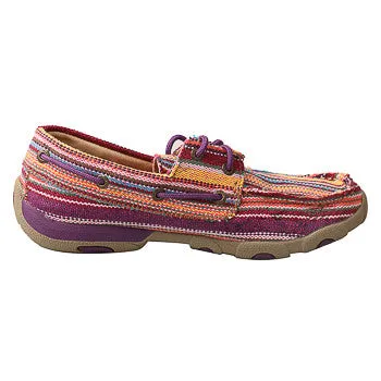 Twisted X Women's Purple Serape Canvas Shoe