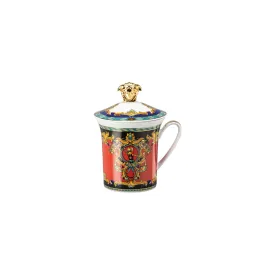 【限量】Versace 30週年限定-太陽神1993 含蓋馬克杯-350ml