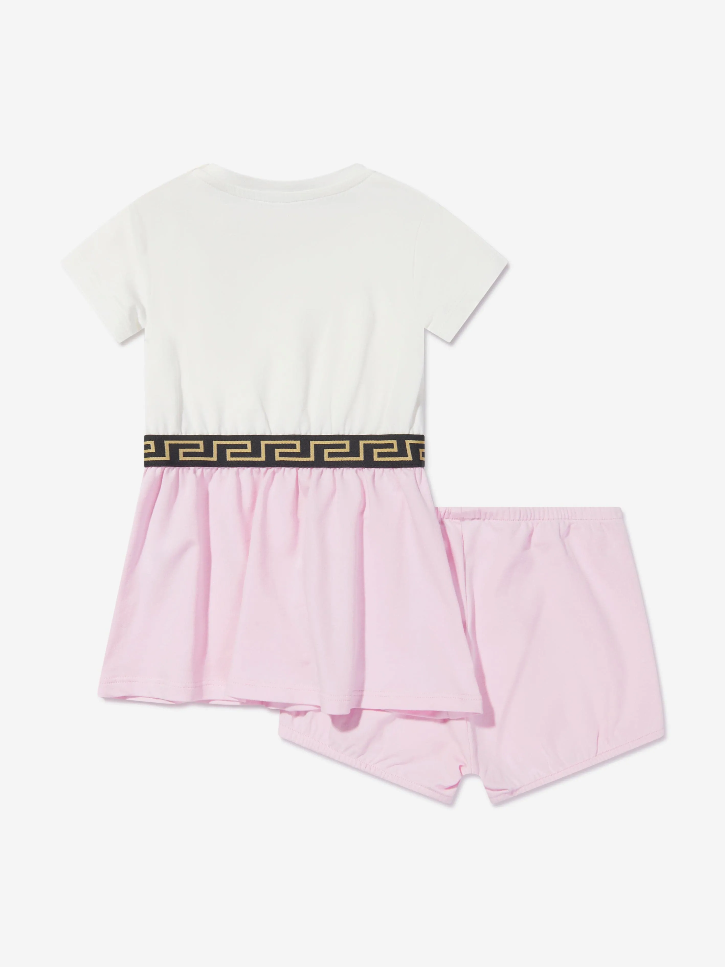 Versace Baby Girls Dress And Bloomers Set