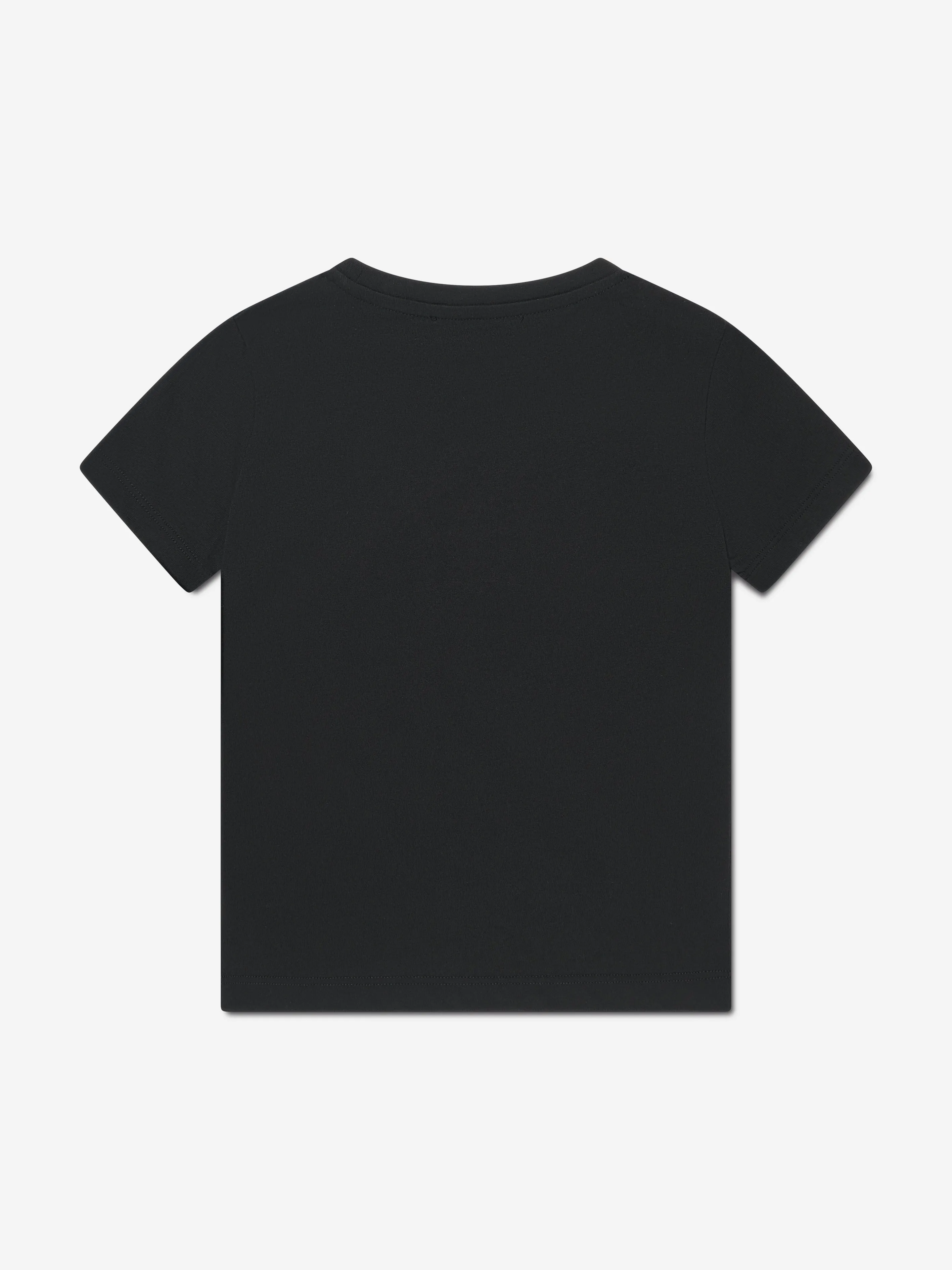 Versace Kids Medusa Logo T-Shirt in Black