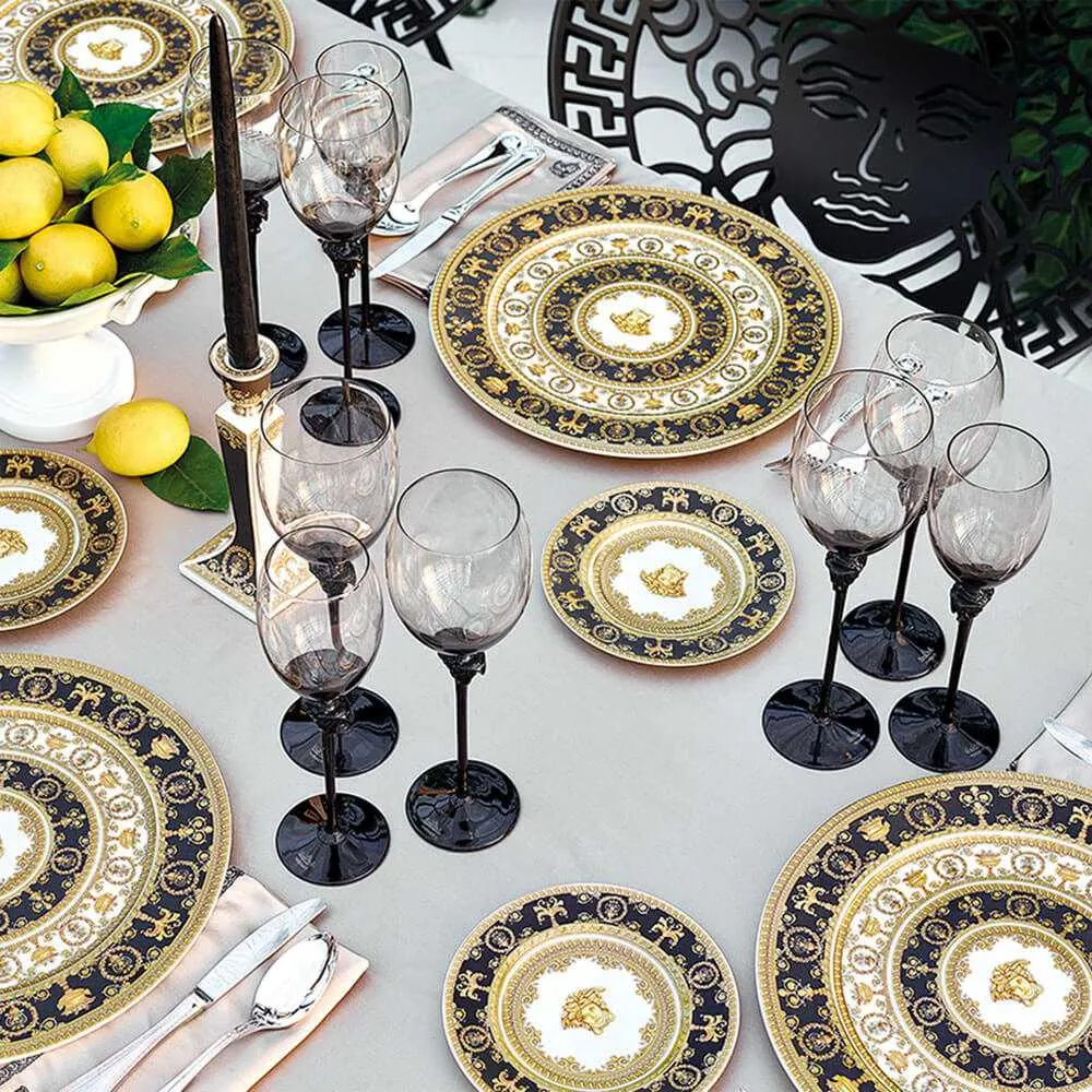 Versace meets Rosenthal I Love Baroque High coffee cup and saucer black