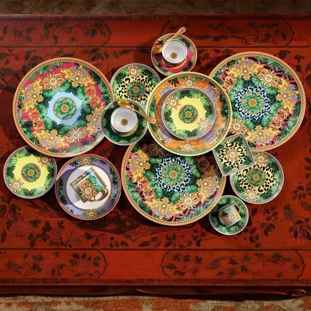 Versace meets Rosenthal Jungle Animalier plate deep diam. 22 cm