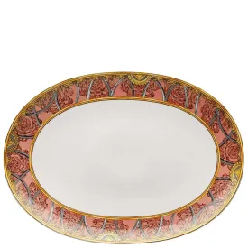 Versace meets Rosenthal La scala del Palazzo Oval platter 38 cm. pink