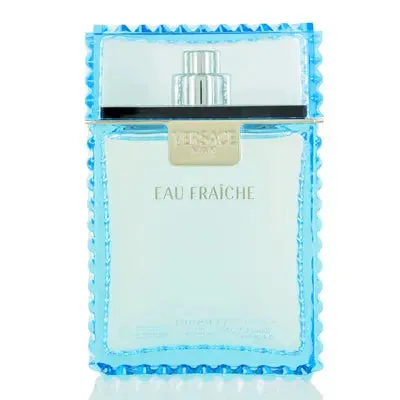 Versace Men Eau Fraiche 3.3 oz Tester Spray - Refined Freshness in a Bottle
