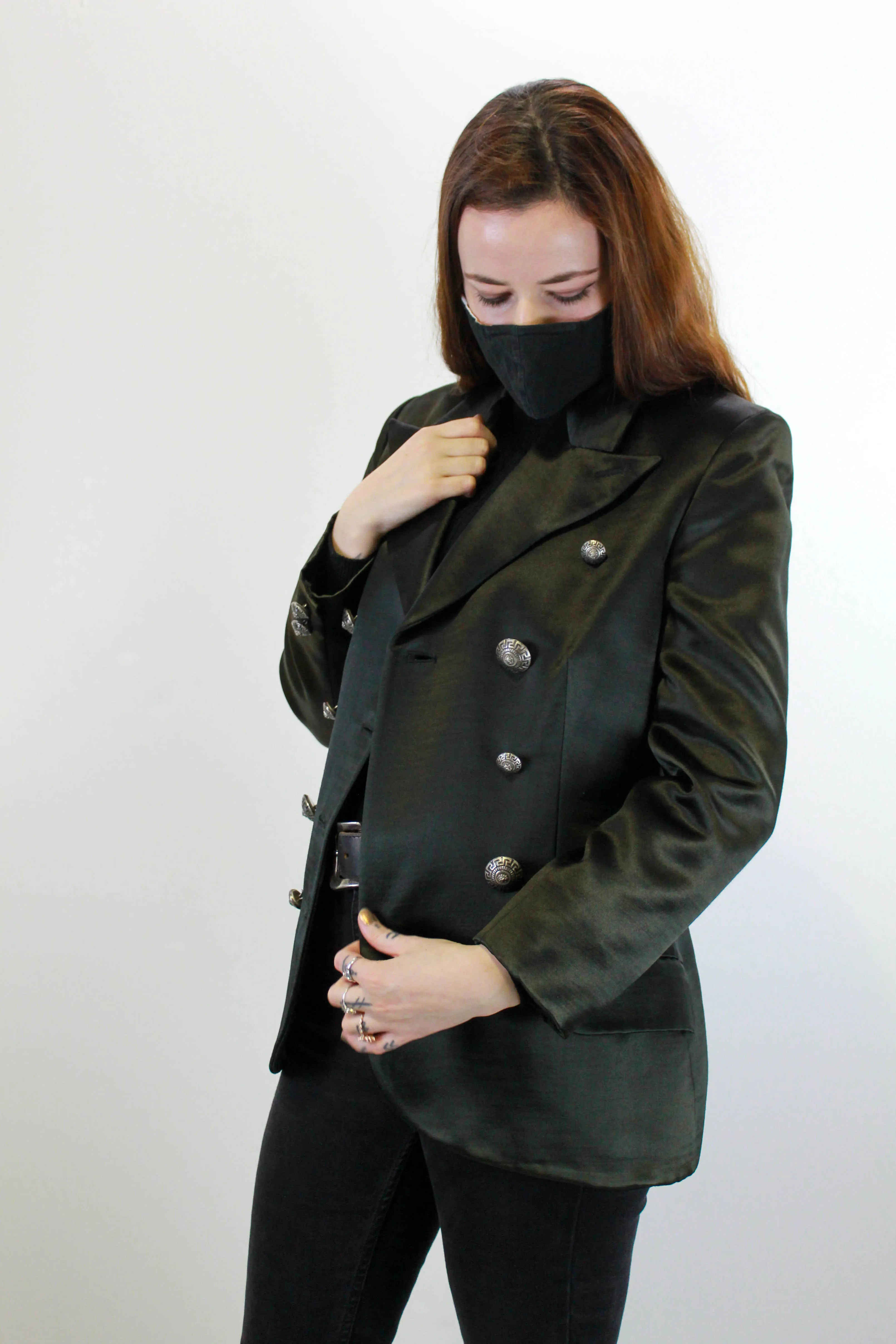 Vintage 90s Versus Versace Double Breasted Jacket