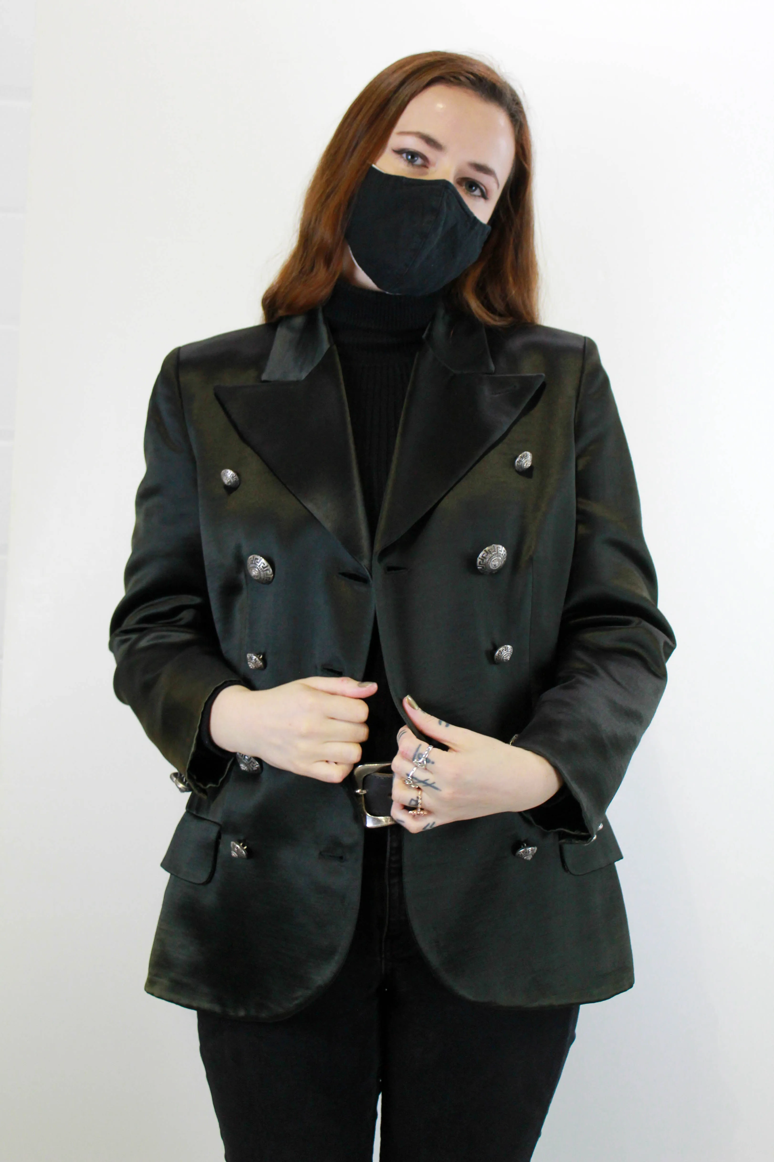 Vintage 90s Versus Versace Double Breasted Jacket