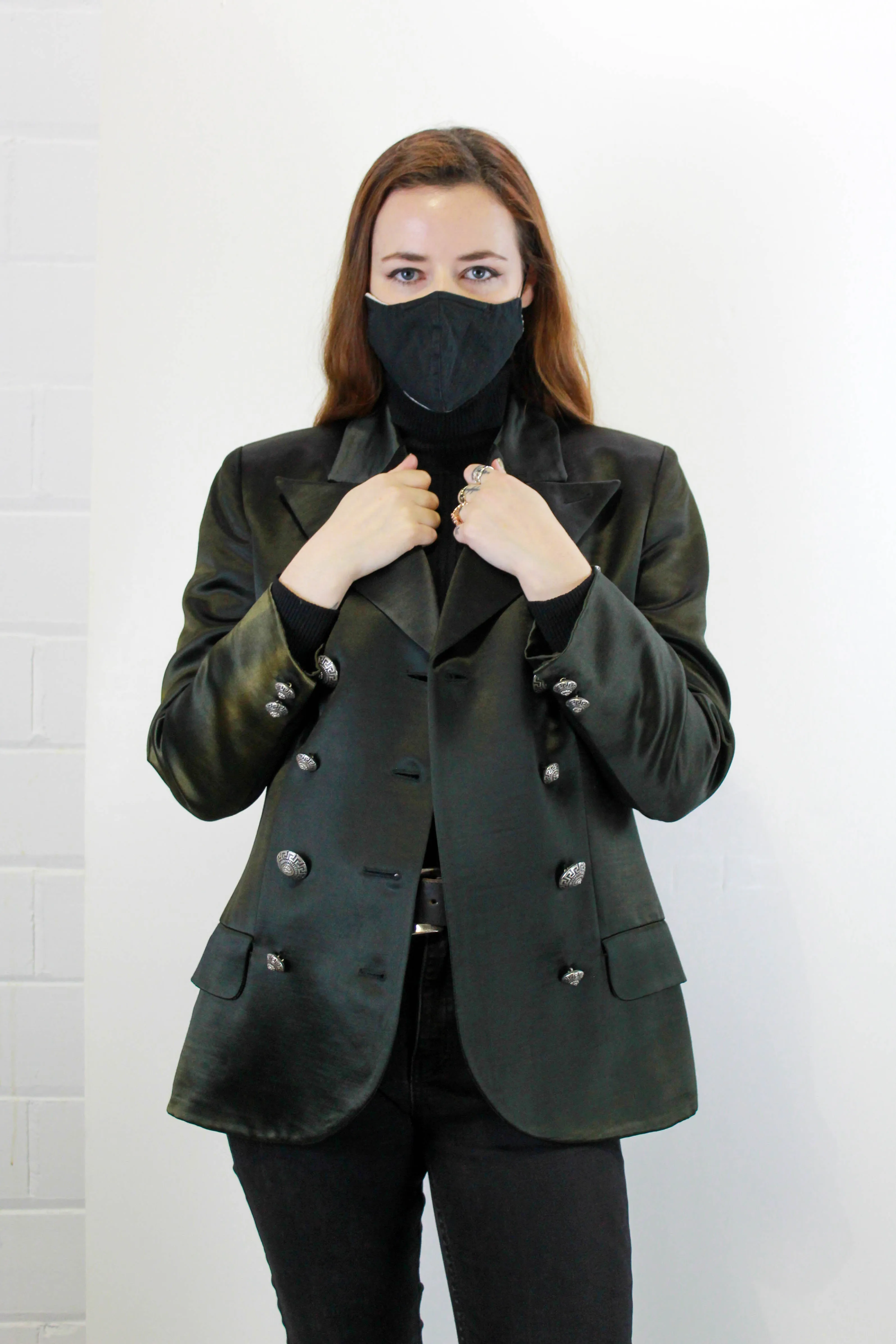 Vintage 90s Versus Versace Double Breasted Jacket