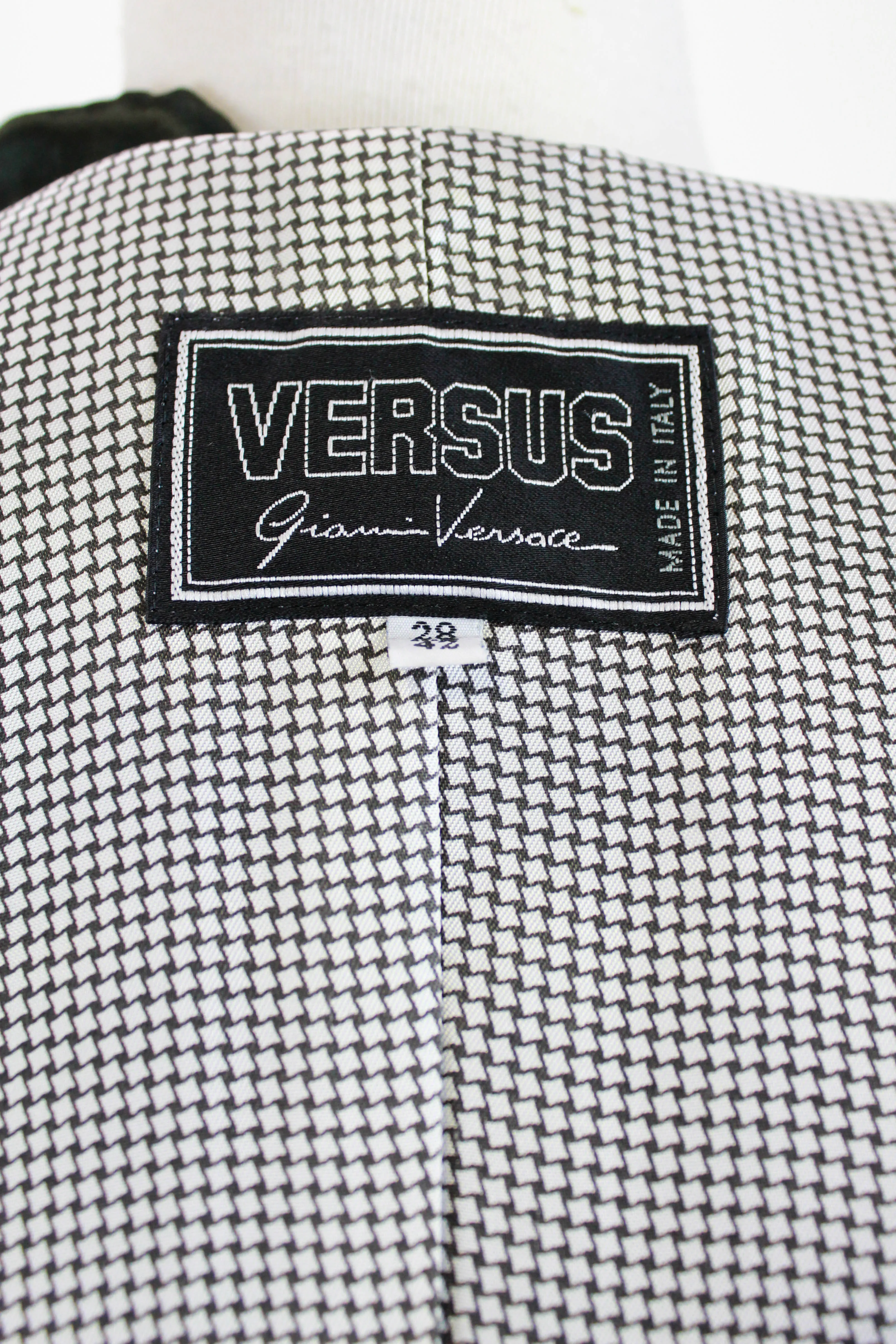 Vintage 90s Versus Versace Double Breasted Jacket