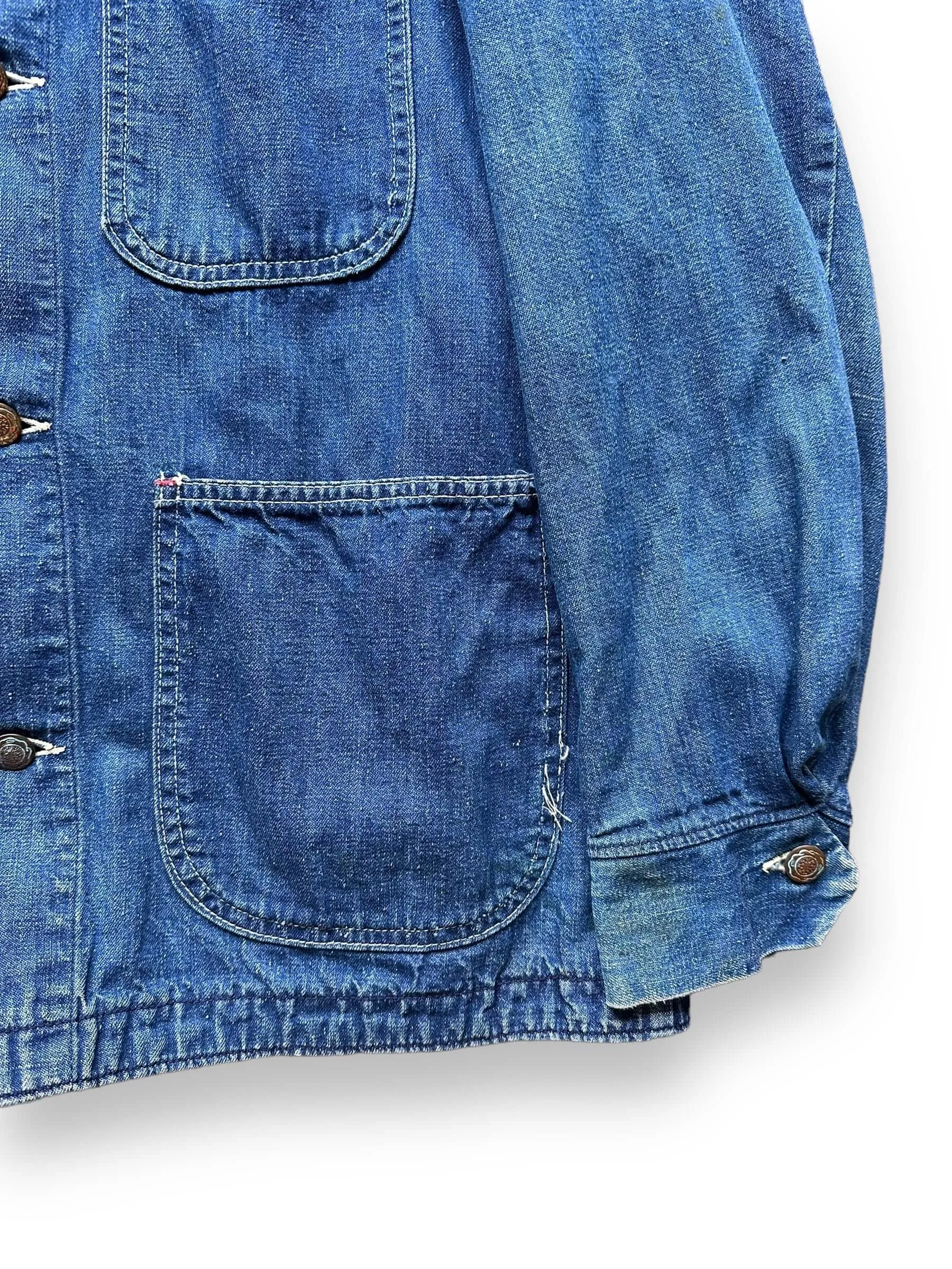 Vintage Blue Bell Denim Chore Coat SZ SM | Vintage Denim Chore Coat