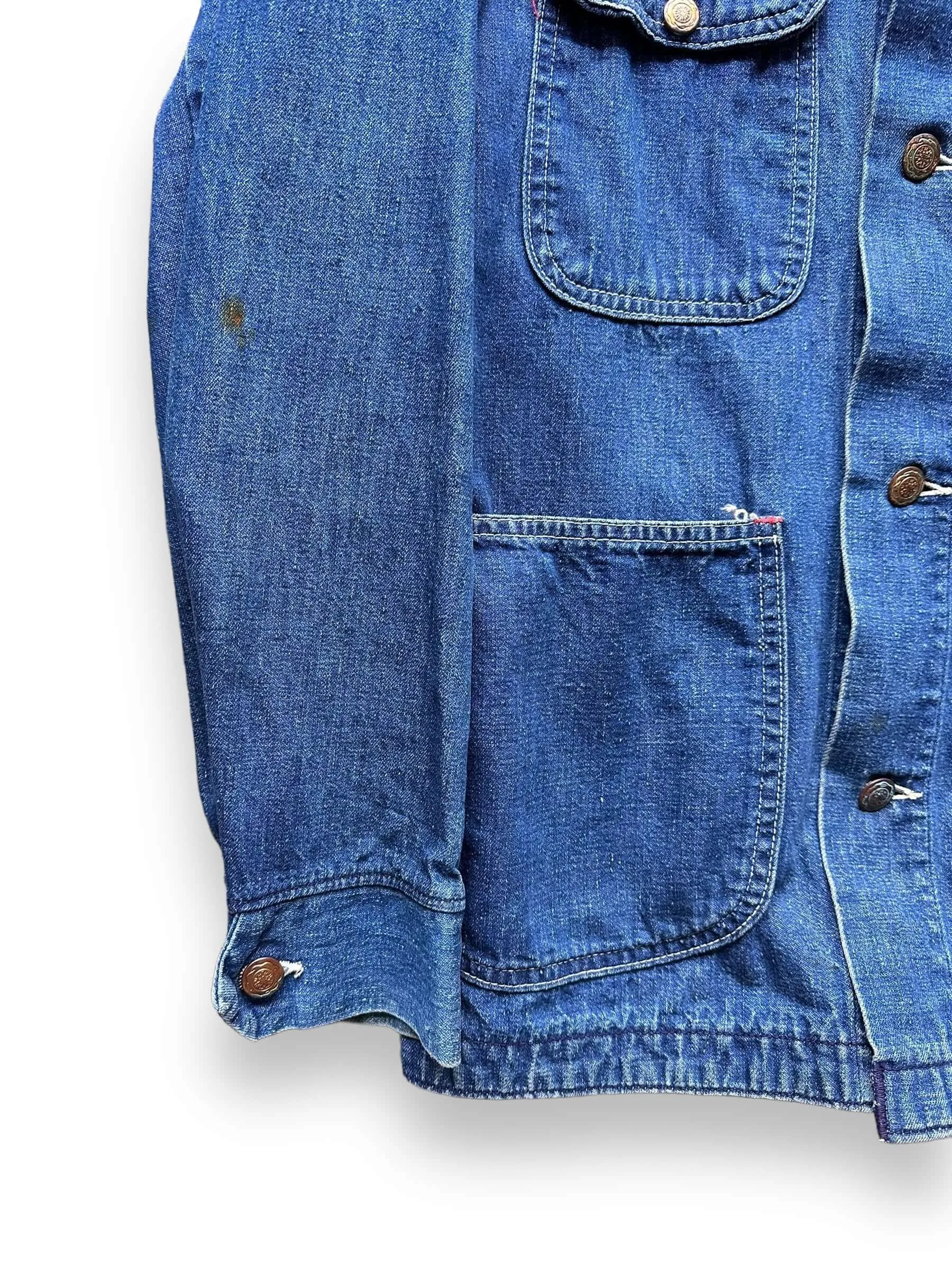 Vintage Blue Bell Denim Chore Coat SZ SM | Vintage Denim Chore Coat