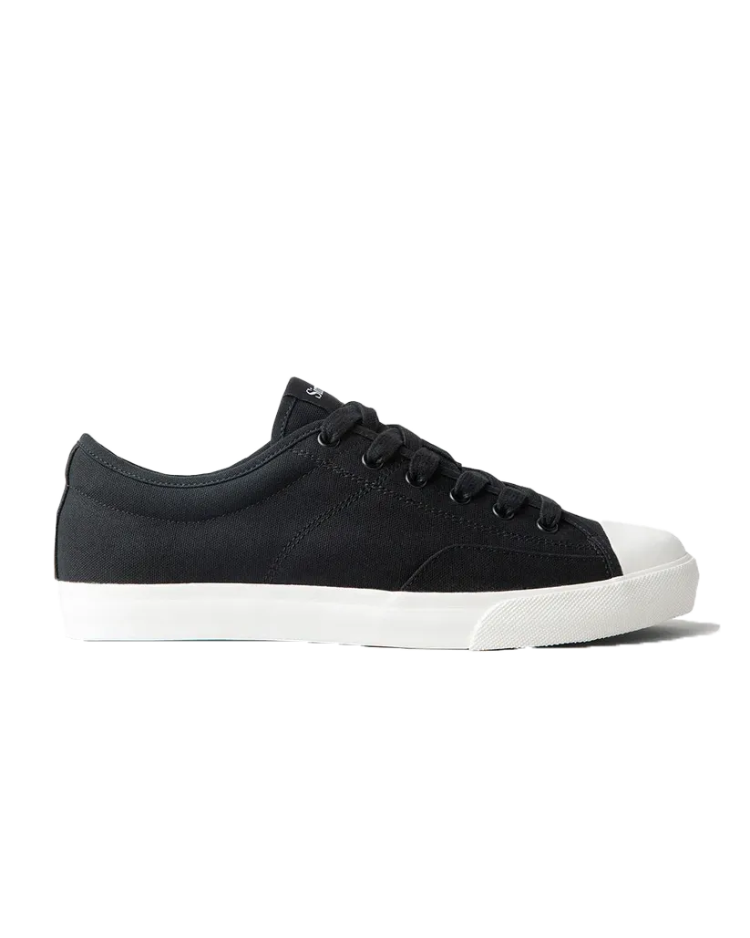 Womens S1 Low Canvas Shoes in Black