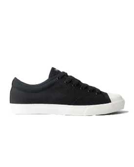 Womens S1 Low Canvas Shoes in Black
